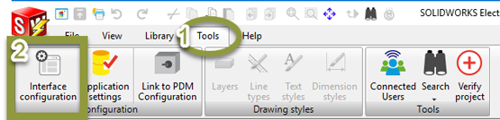 å¨SOLIDWORKS Electricalä¸­èªå®ä¹æ¨ççé¢