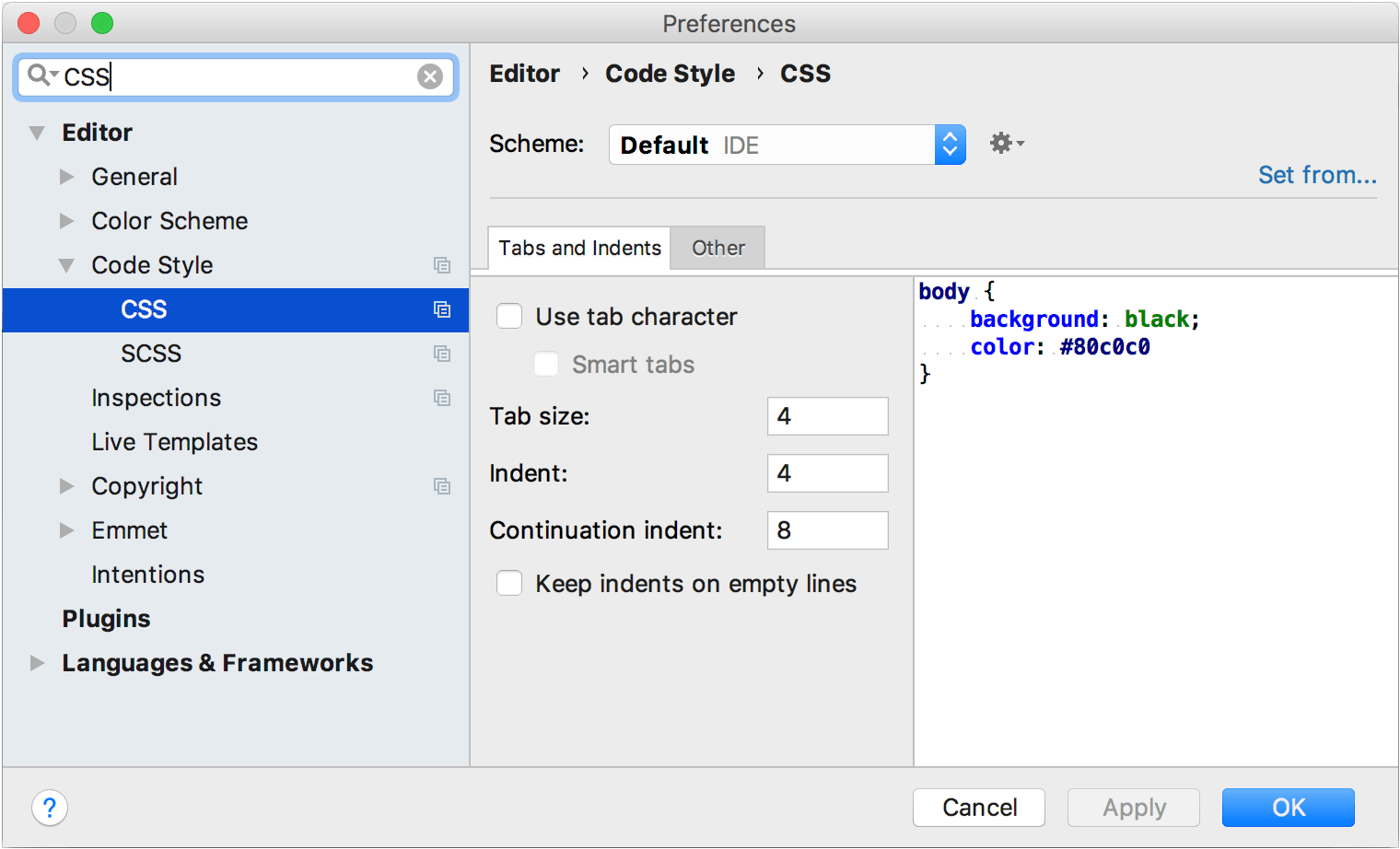 IntelliJ IDEA IDE设置系列教程（二）：配置代码样式