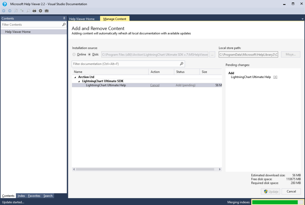 WPF\Winforms图表LightningChart.NET中文用户手册（三）：手动配置Visual Studio