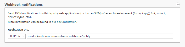 添加Webhook通知用户锁