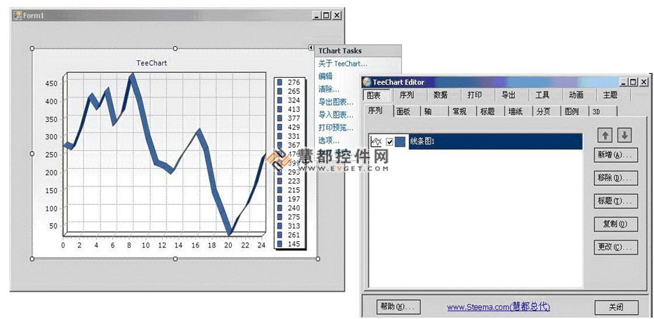 teechart中文汉化版截图 点击查看大图