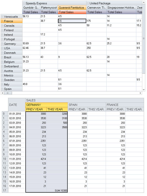 Windows Forms DataGrid - Nested Hierarchies on Columns