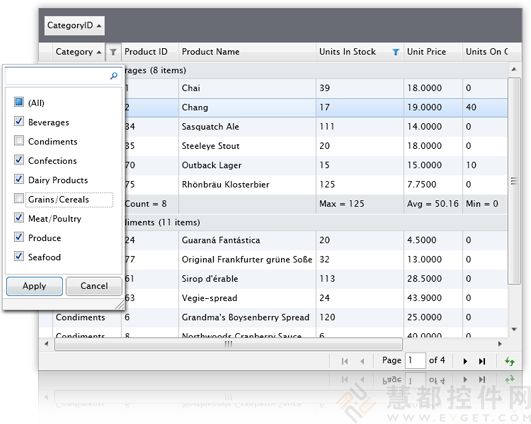 WebUI,TreeView,GridView,用户界面,数据网格,树形视图,数据可视化